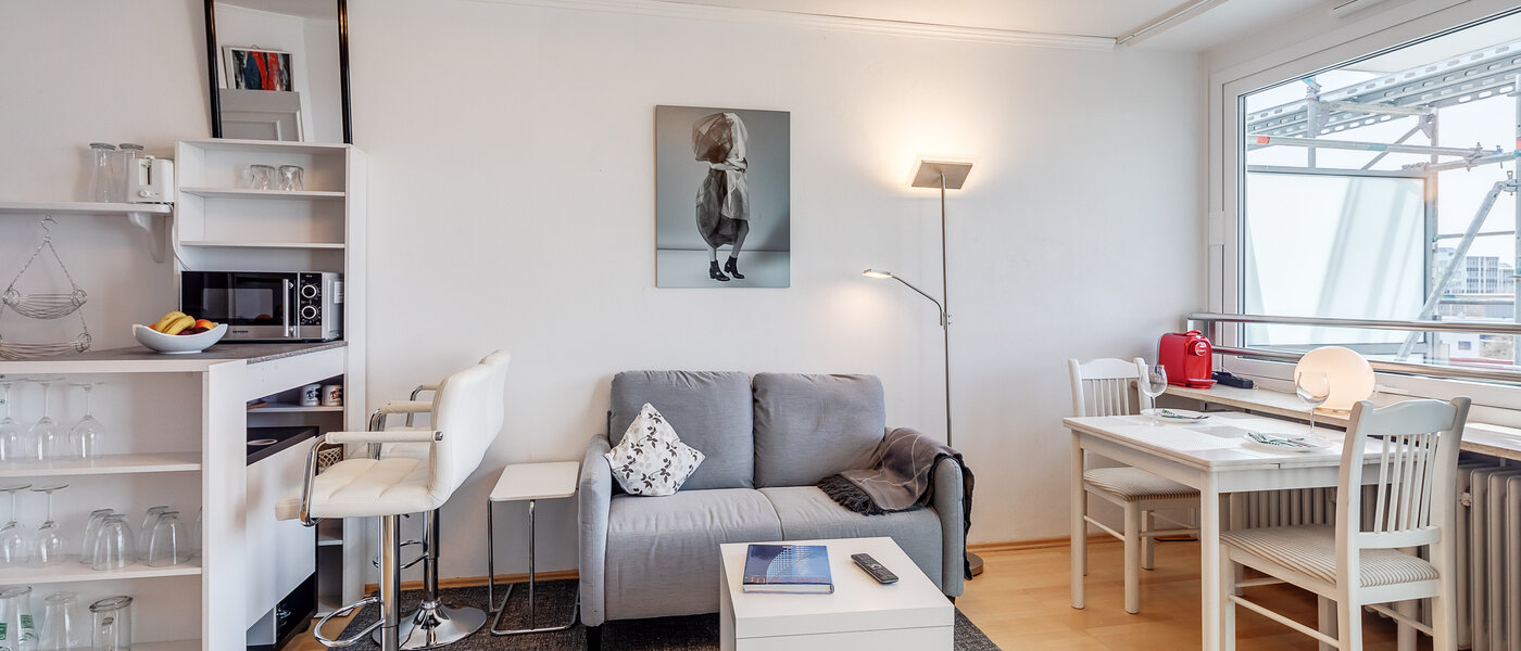 マンション München Arabellapark 01 リビングエリア 12513