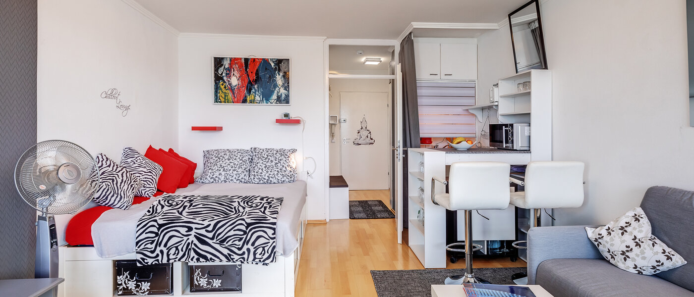 マンション München Arabellapark 04 リビングエリア 12513