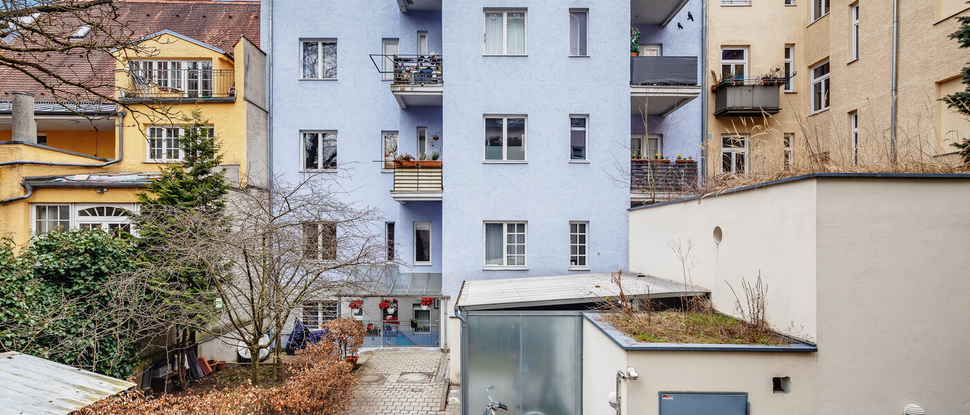 マンション München Schwabing (rechts der Leopoldstraße) 01 物件からの眺め 12514