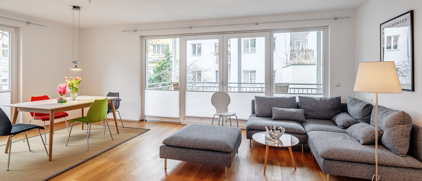 マンション München Schwabing (rechts der Leopoldstraße) 03 リビングエリア 12514