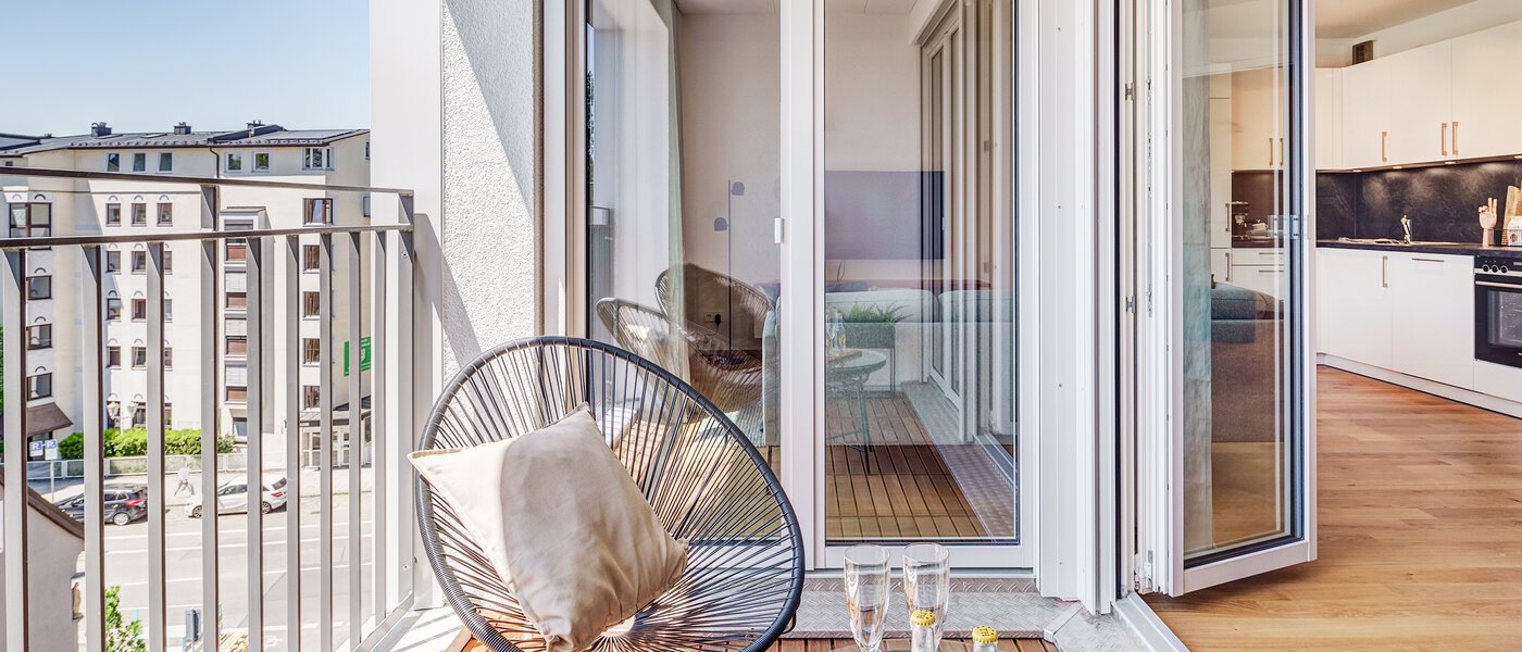 マンション München Au 02 ベランダ 12517