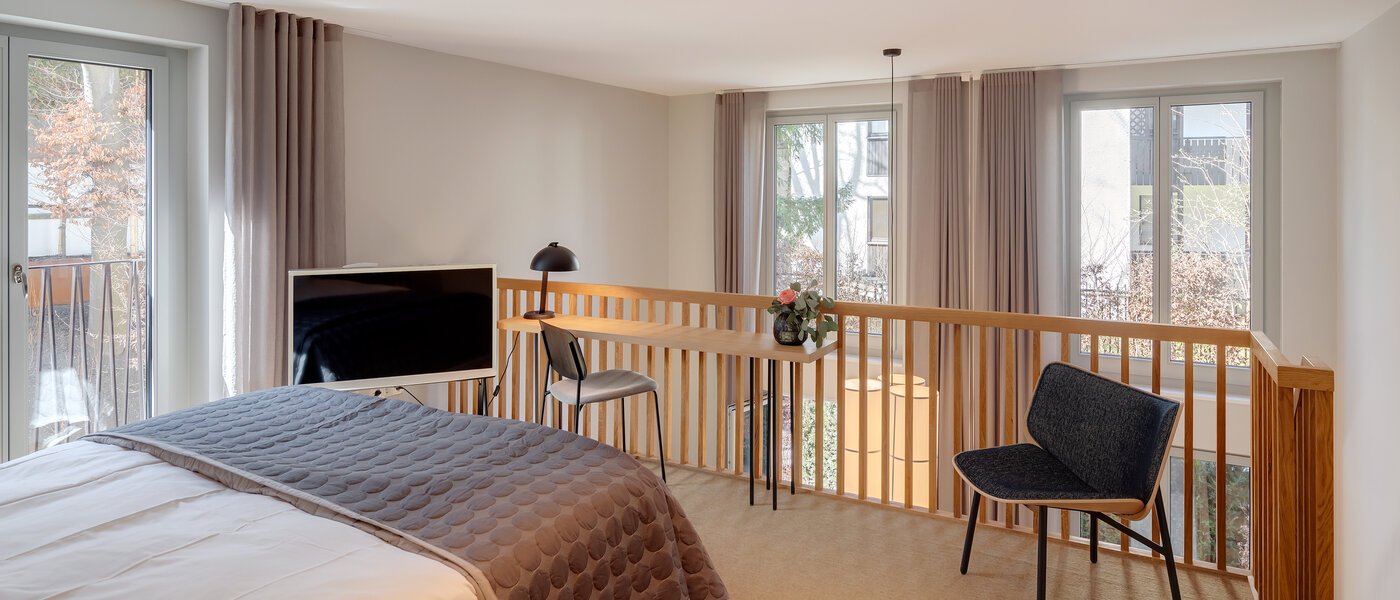 複層－回廊住宅 München Herzogpark 02 スリーピングアリア 12522