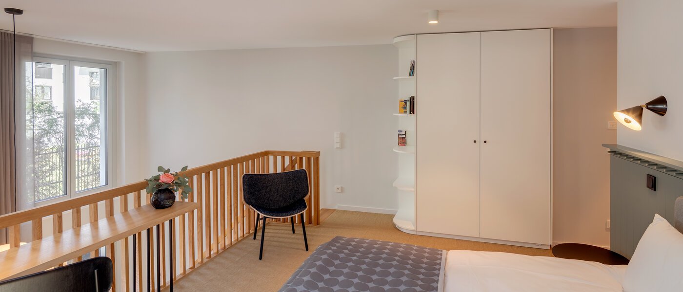 複層－回廊住宅 München Herzogpark 03 スリーピングアリア 12522