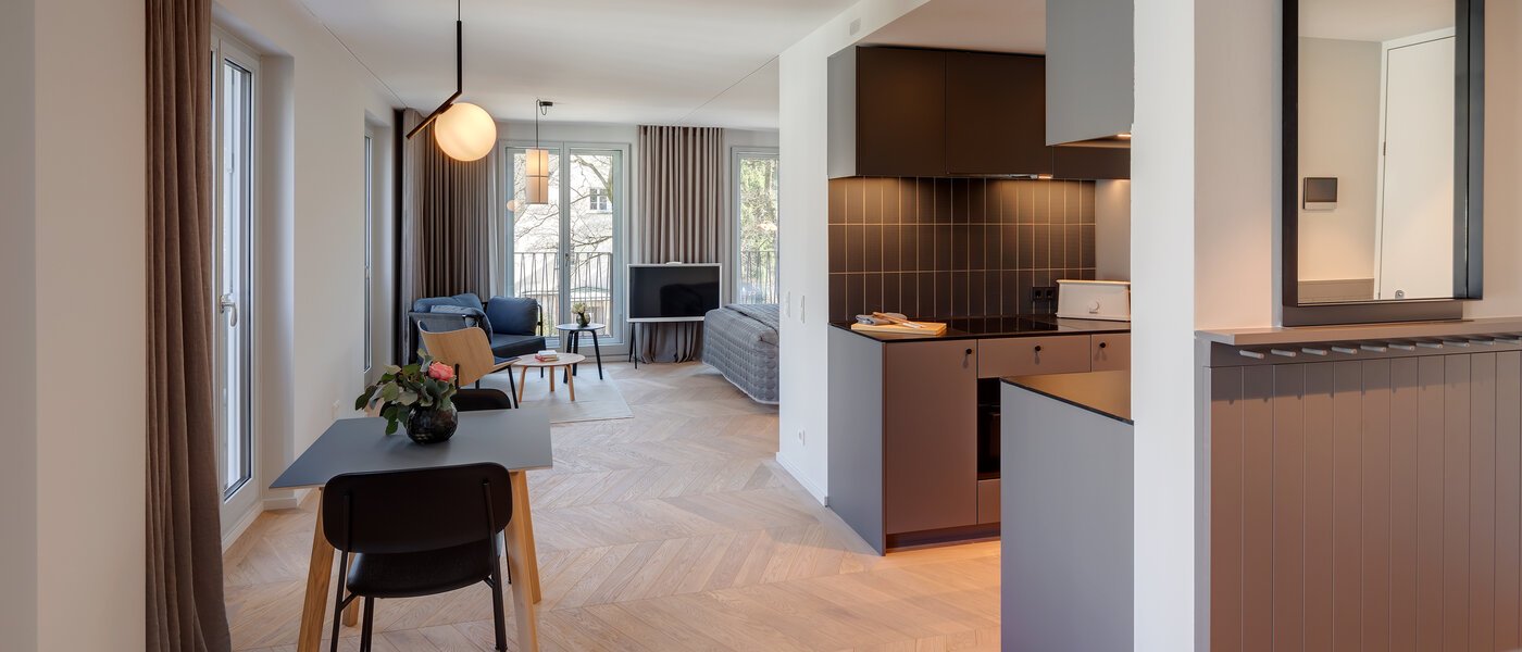 マンション München Herzogpark 01 リビングエリア 12526