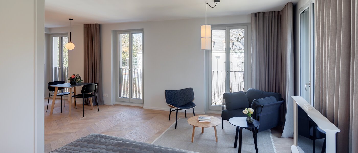 マンション München Herzogpark 02 リビングエリア 12526