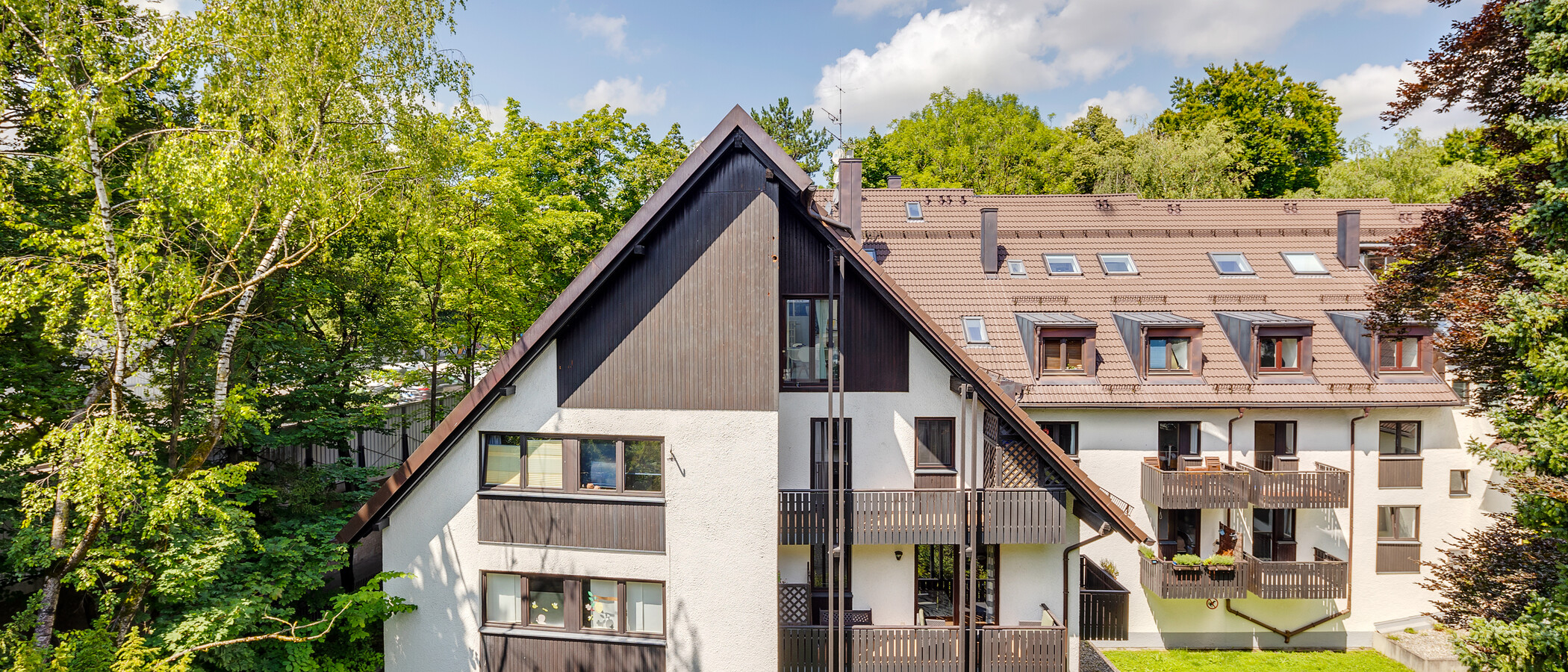 複層－回廊住宅 München Herzogpark 02 物件からの眺め 12527