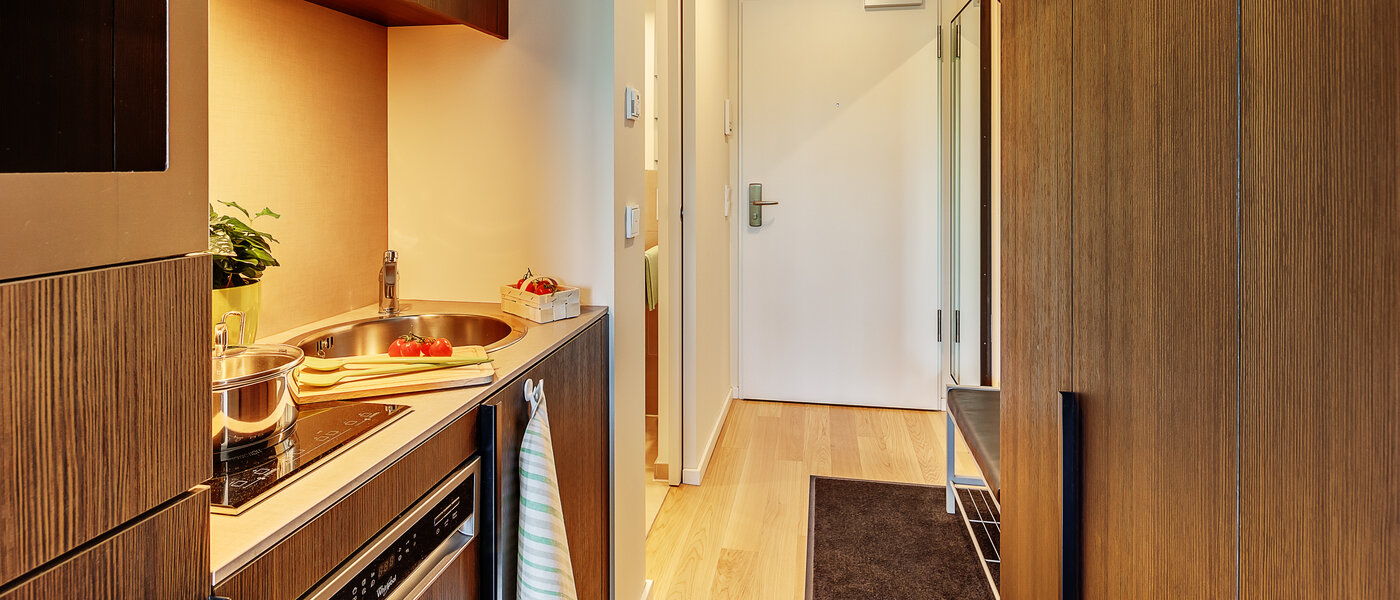 アパルトマン München Schwabing-West (rund um den Hohenzollernplatz) 03 キッチン 12583