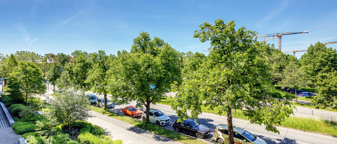 アパルトマン München Schwabing-West (rund um den Hohenzollernplatz) 01 物件からの眺め 12583