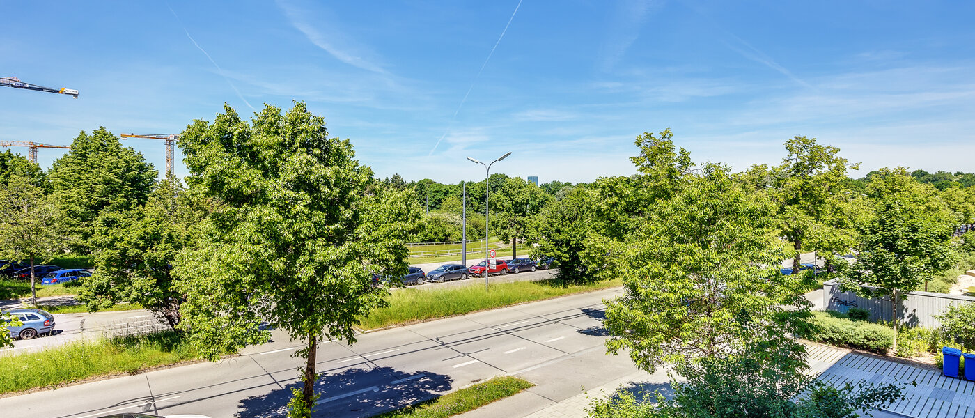 アパルトマン München Schwabing-West (rund um den Hohenzollernplatz) 02 物件からの眺め 12583