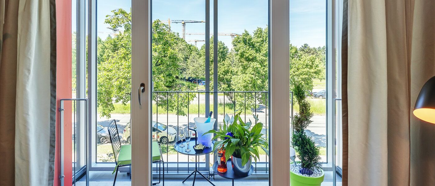 アパルトマン München Schwabing-West (rund um den Hohenzollernplatz) 04 ロッジア 12583