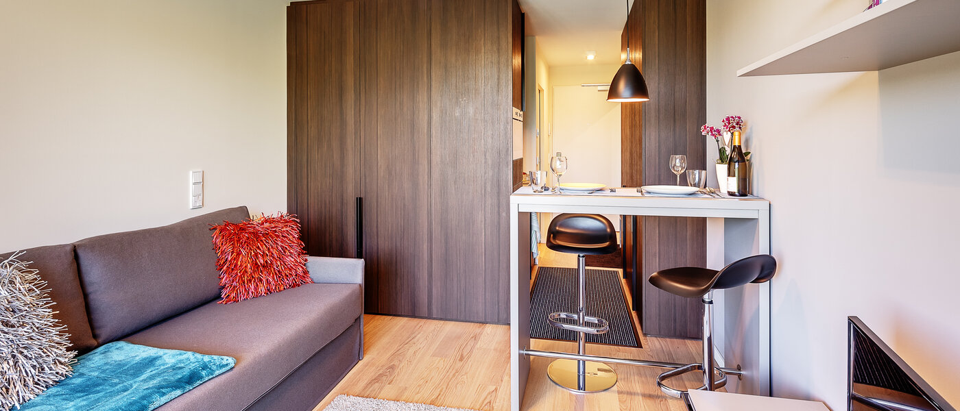 アパルトマン München Schwabing-West (rund um den Hohenzollernplatz) 05 リビングエリア 12583