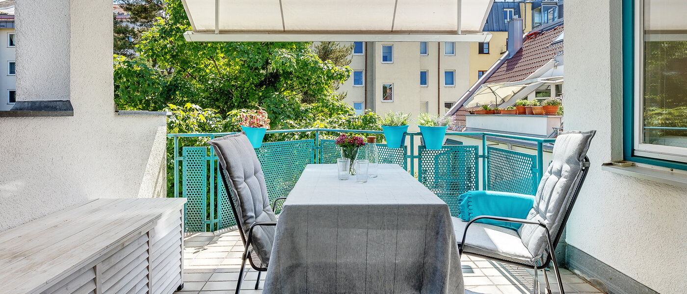 ペントハウス München Maxvorstadt 01 ベランダ 12588