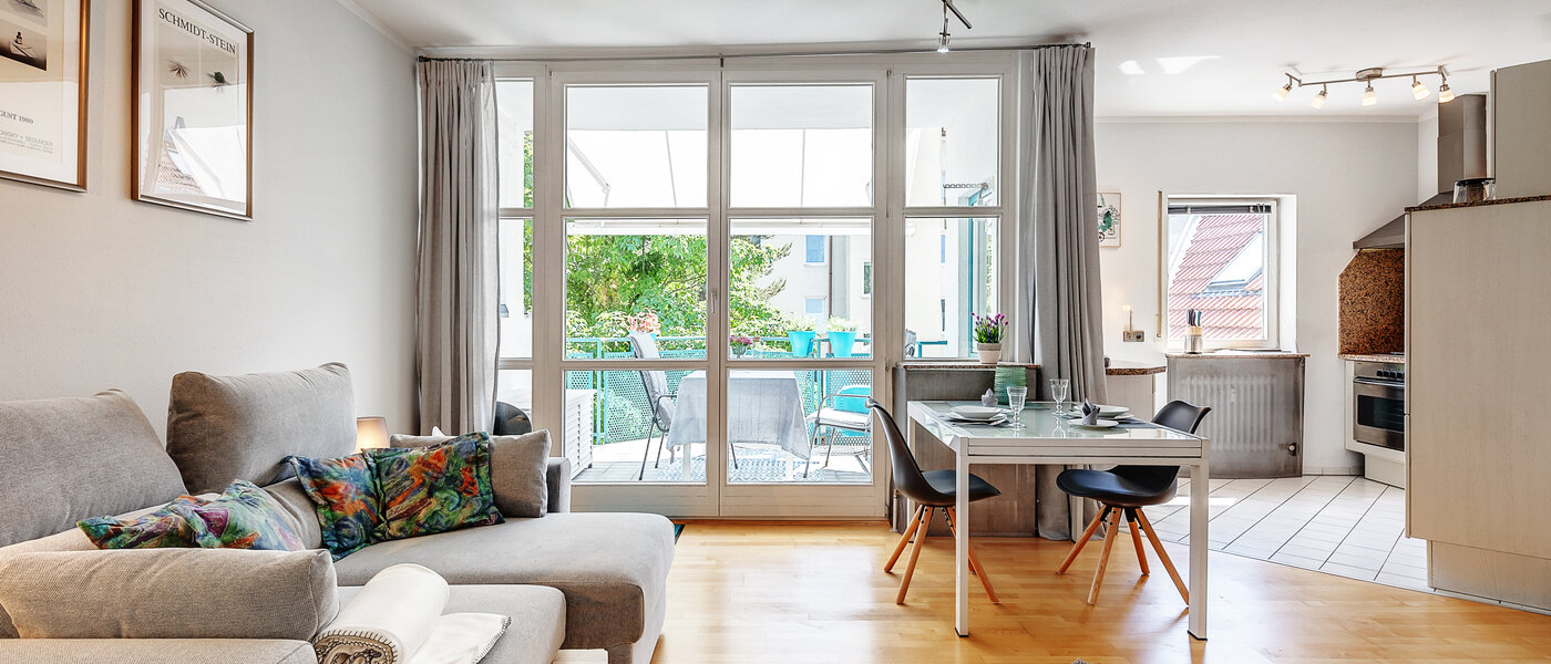 ペントハウス München Maxvorstadt 01 リビングエリア 12588