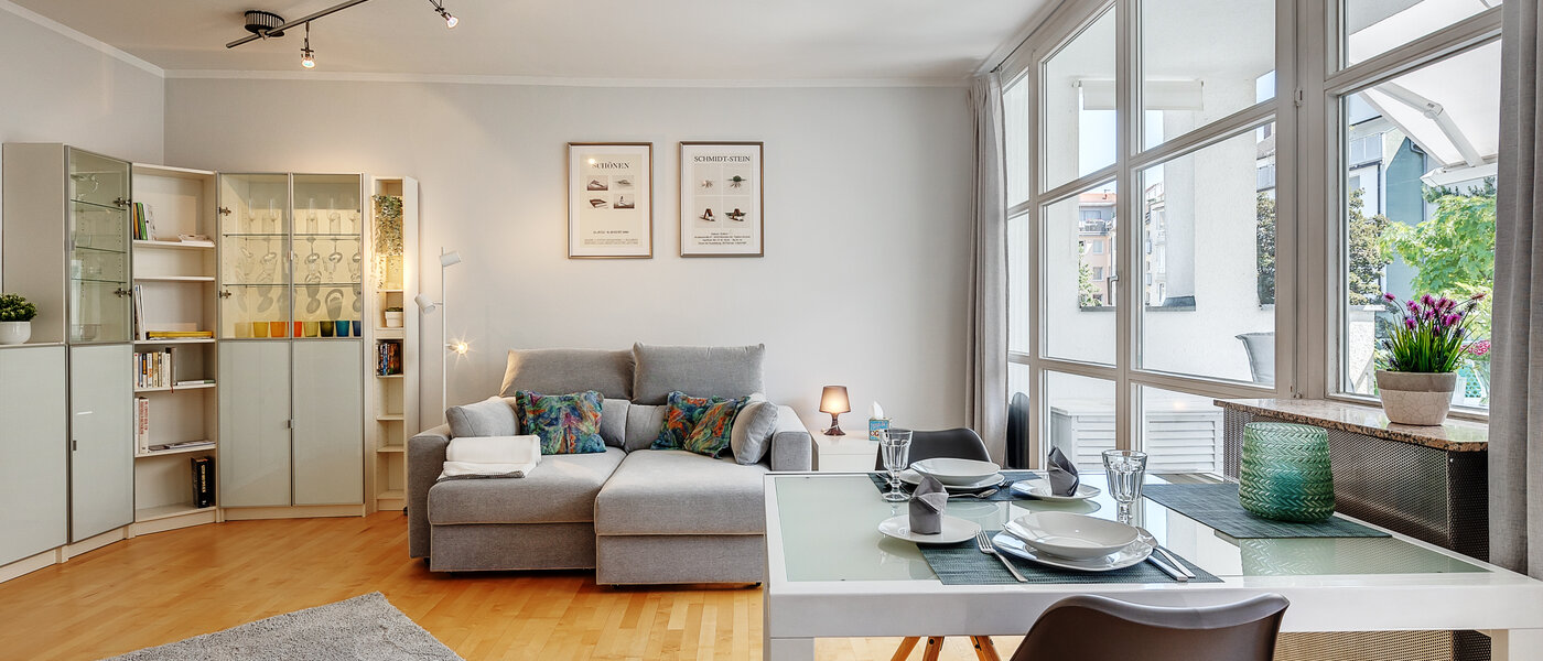 ペントハウス München Maxvorstadt 02 リビングエリア 12588