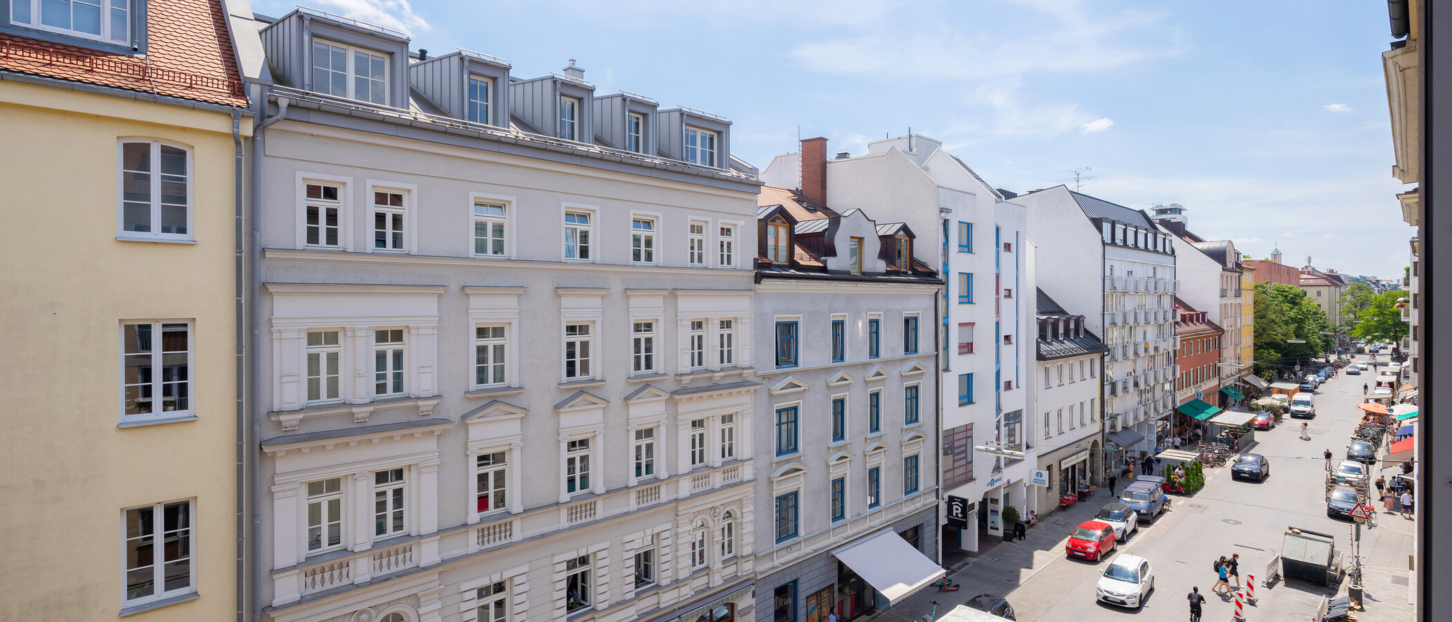 アパルトマン München Maxvorstadt - Universitätsviertel 02 物件からの眺め 12593