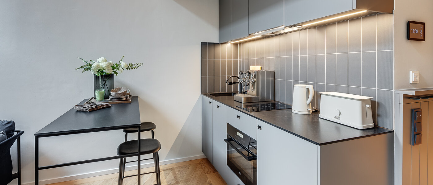 複層－回廊住宅 München Herzogpark 01 キッチン 12611