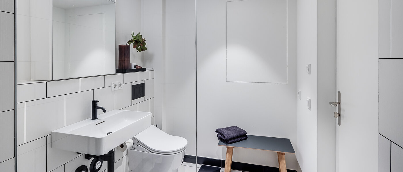 複層－回廊住宅 München Herzogpark 04 浴室 12611