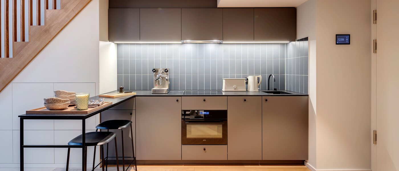 複層－回廊住宅 München Herzogpark 01 キッチン 12615