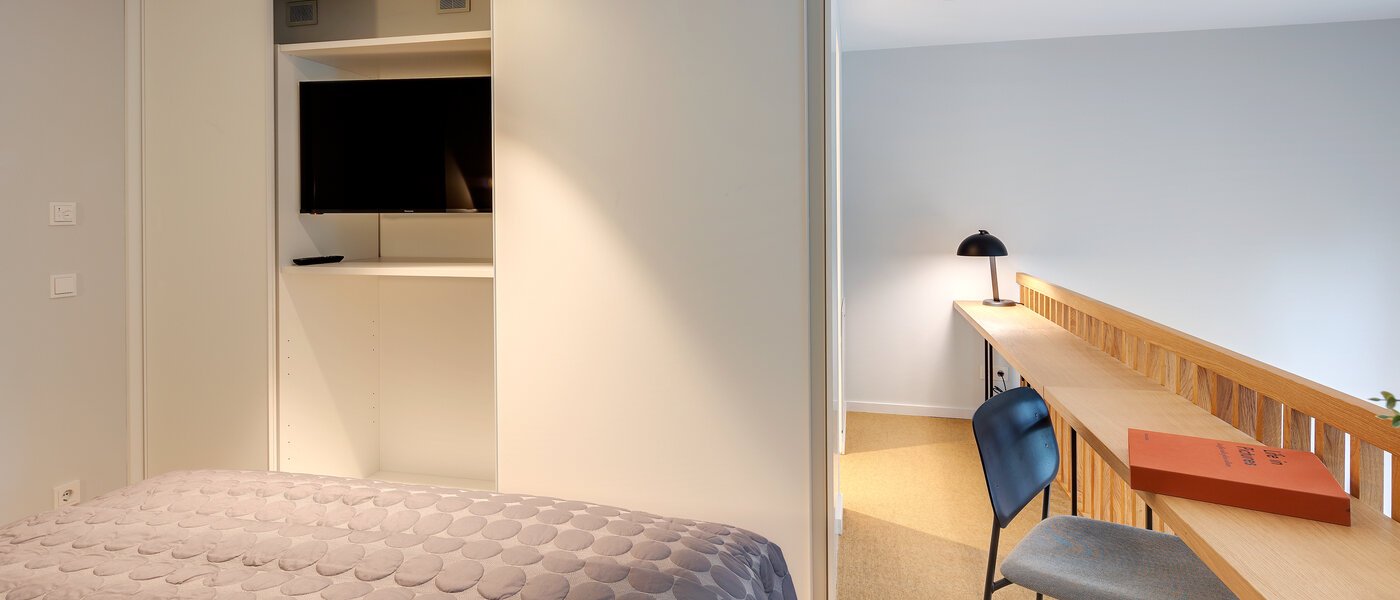 複層－回廊住宅 München Herzogpark 04 スリーピングアリア 12615