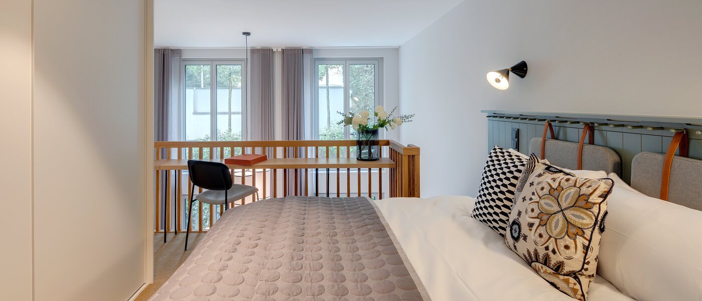 複層－回廊住宅 München Herzogpark 05 スリーピングアリア 12615