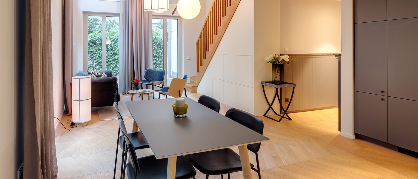 複層－回廊住宅 München Herzogpark 04 キッチン 12616