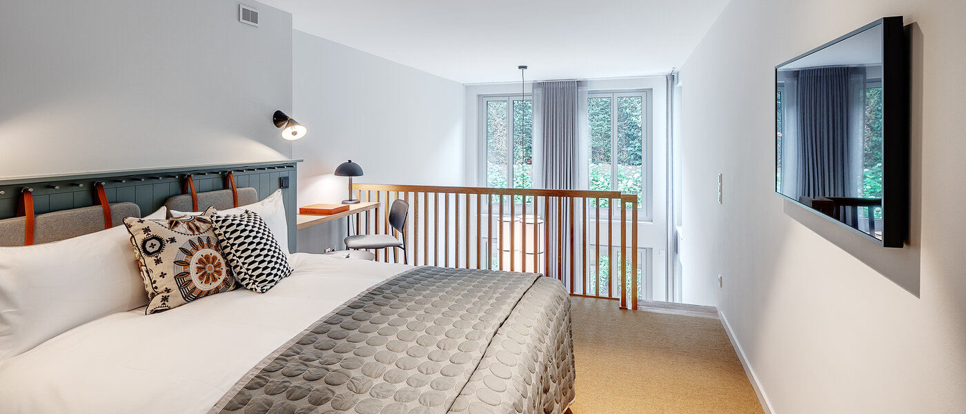 複層－回廊住宅 München Herzogpark 03 スリーピングアリア 12618