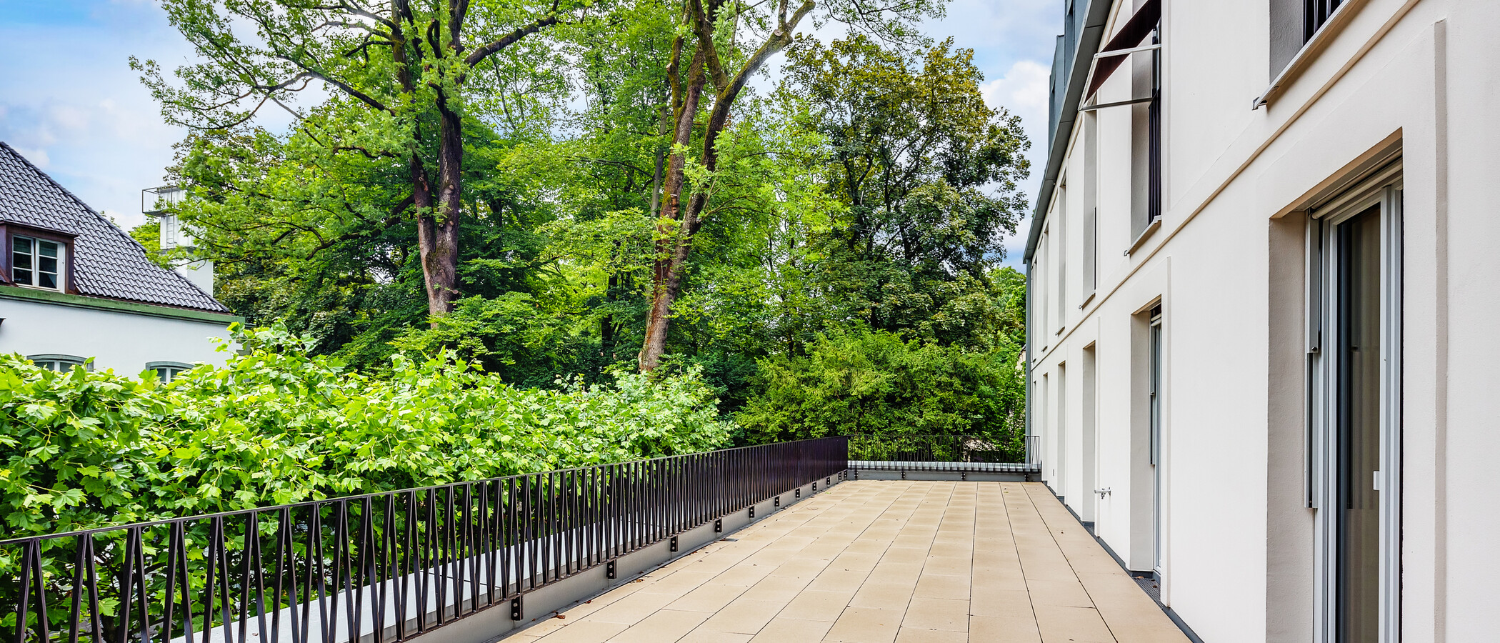 マンション München Herzogpark 02 共有テラス 12620