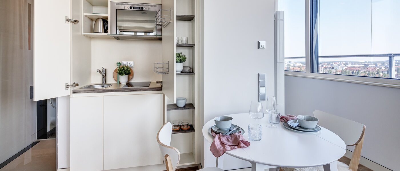 マンション München Olympiadorf 01 キッチン 12647