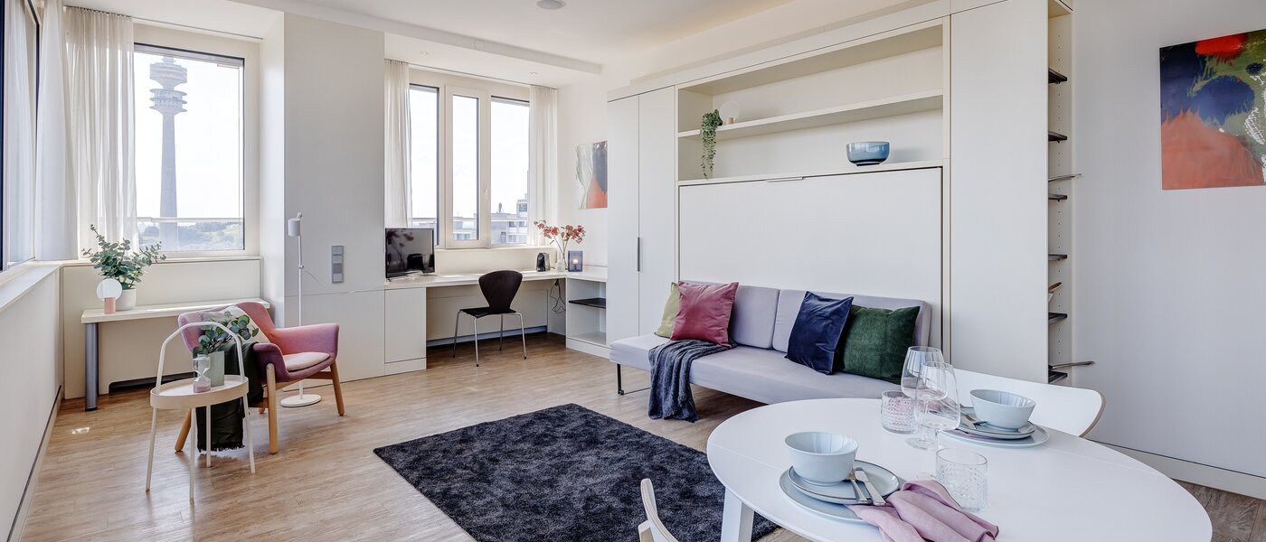 マンション München Olympiadorf 02 リビングエリア 12647