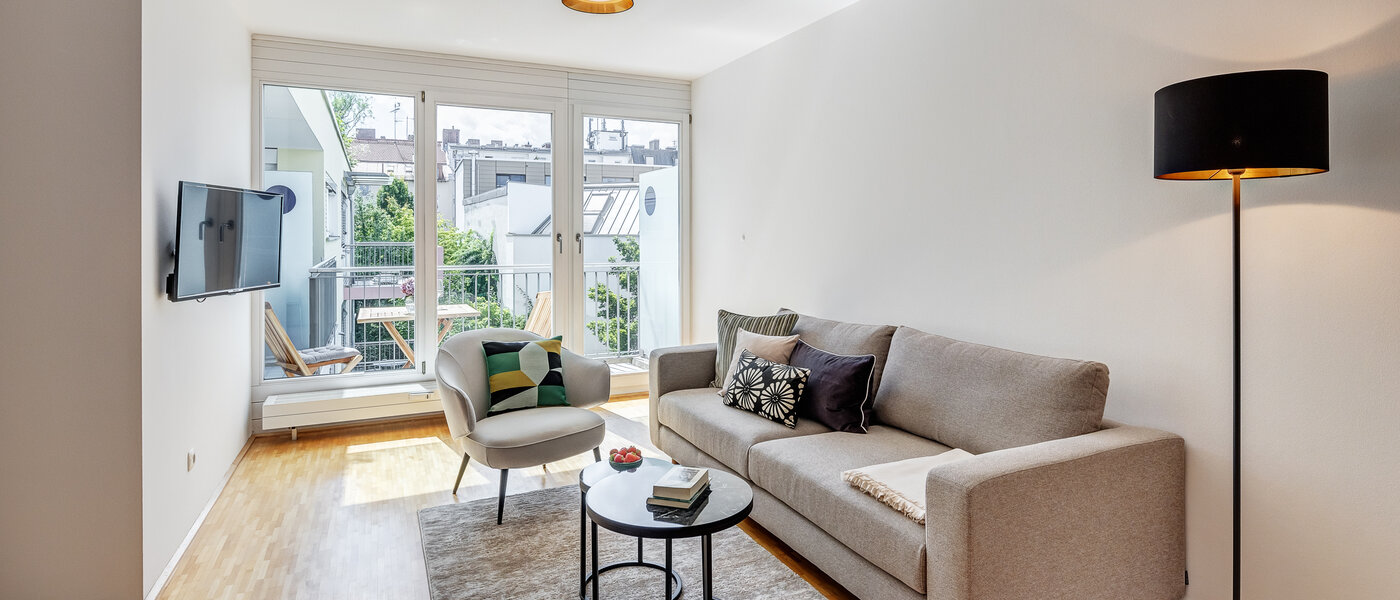 マンション München Glockenbachviertel 01 リビングエリア 12668