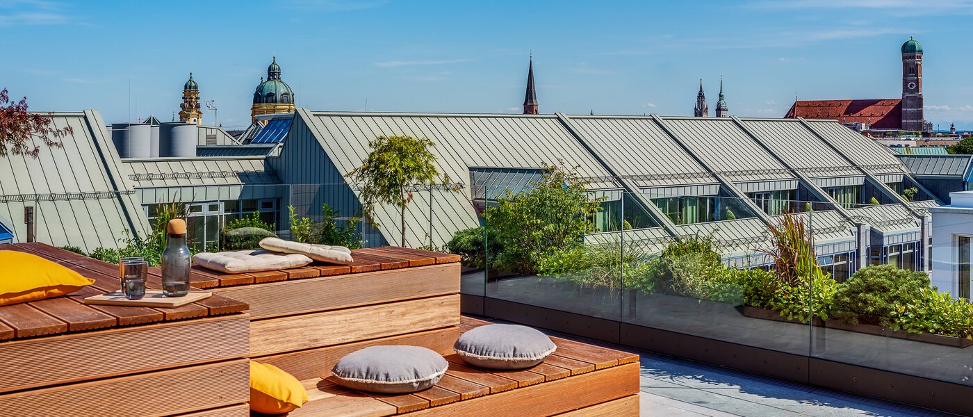 マンション München Maxvorstadt - Museumsviertel 02 共有テラス 12690