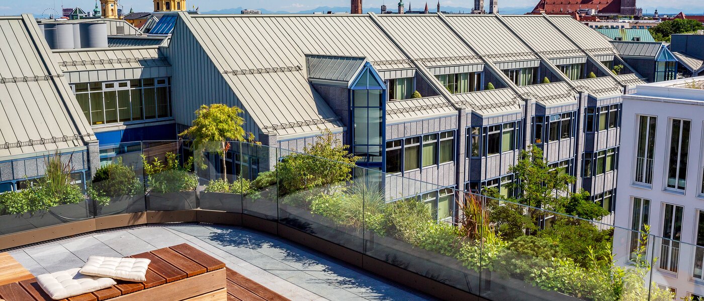 マンション München Maxvorstadt - Museumsviertel 03 共有テラス 12690