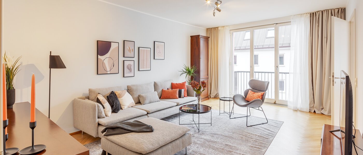 マンション München Maxvorstadt - Westen 02 リビングエリア 12753