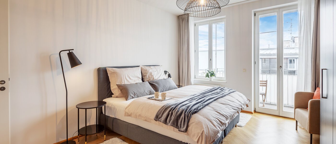 マンション München Maxvorstadt - Westen 01 1. 寝室 12753