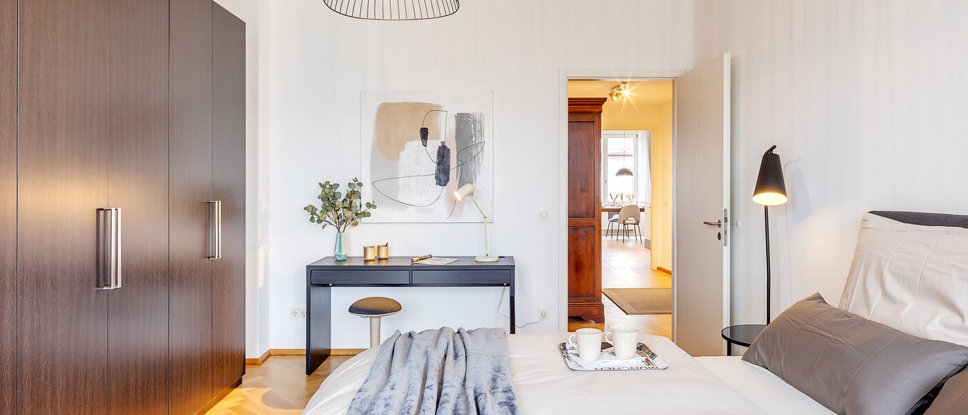 マンション München Maxvorstadt - Westen 04 1. 寝室 12753