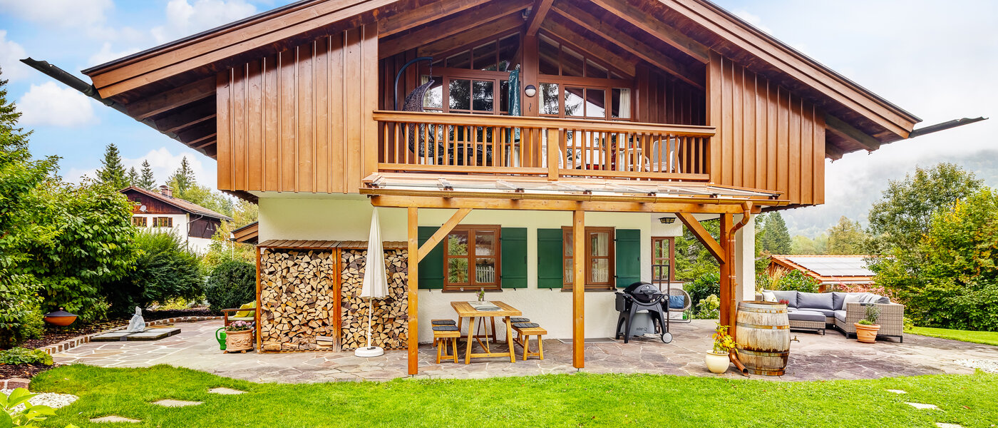 庭付き住宅 Schliersee Neuhaus 01 テラス・ポーチ 12758