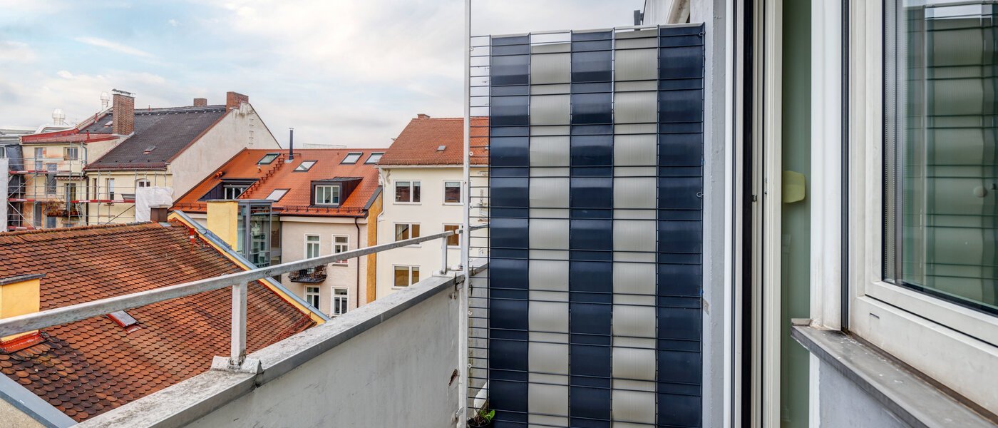 アパルトマン München Maxvorstadt - Universitätsviertel 02 ベランダ 12790