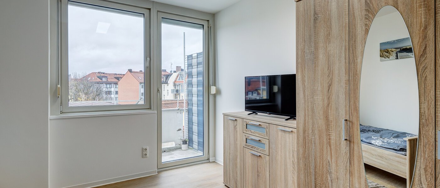 アパルトマン München Maxvorstadt - Universitätsviertel 03 リビングエリア 12790