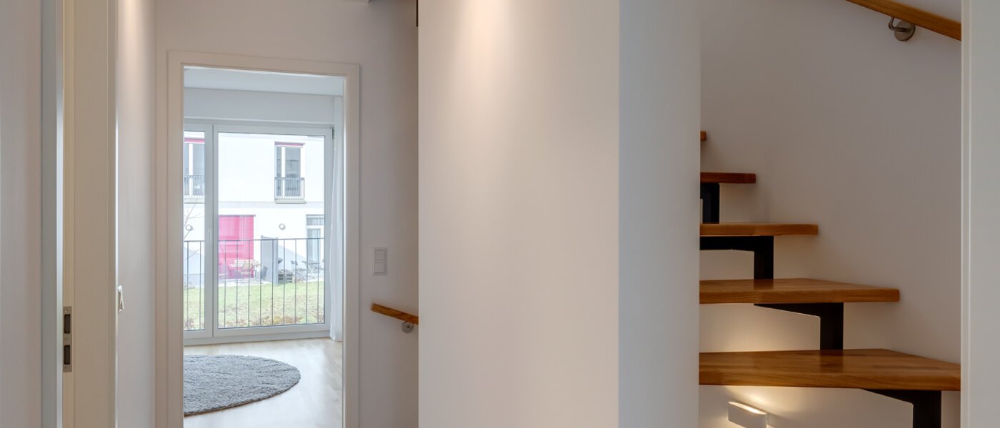 テラスハウス München Schwabing - Domagkpark 06 玄関入り口 12793