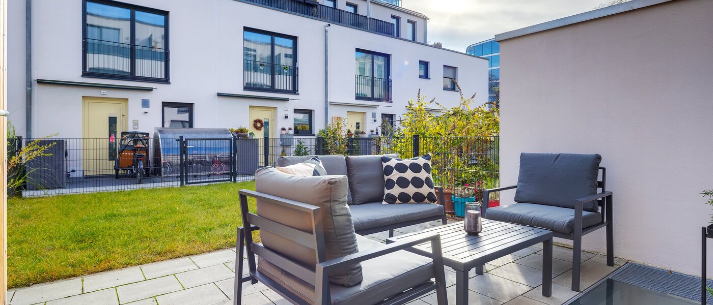 テラスハウス München Schwabing - Domagkpark 01 庭 12793