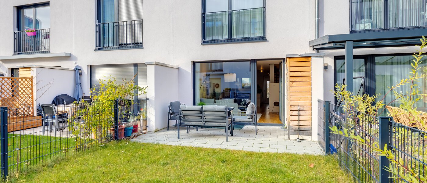 テラスハウス München Schwabing - Domagkpark 02 庭 12793