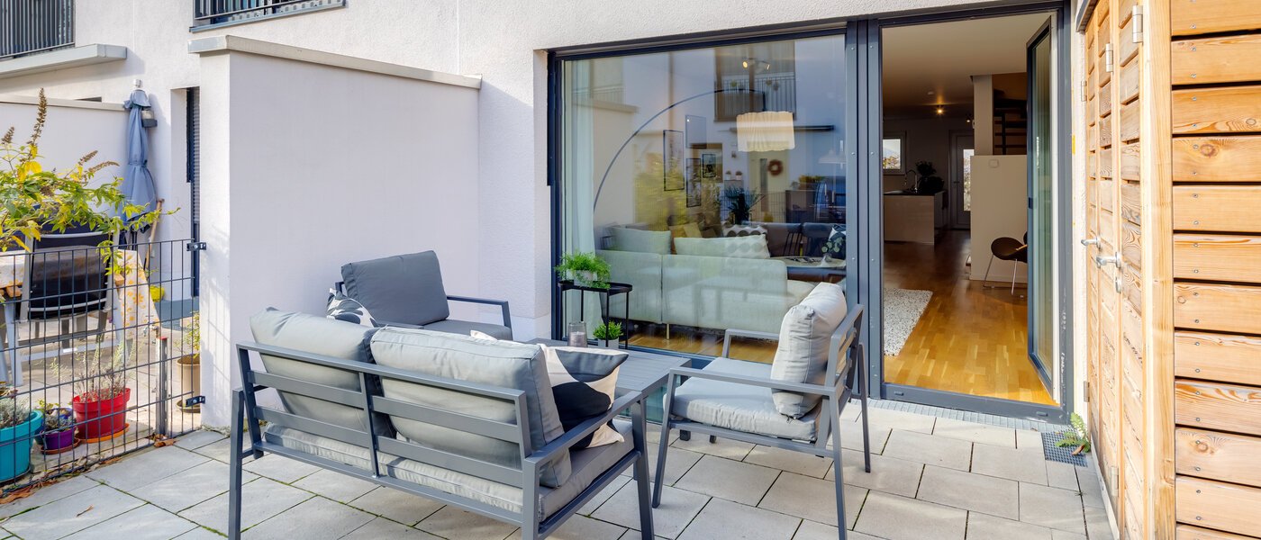 テラスハウス München Schwabing - Domagkpark 01 テラス・ポーチ 12793