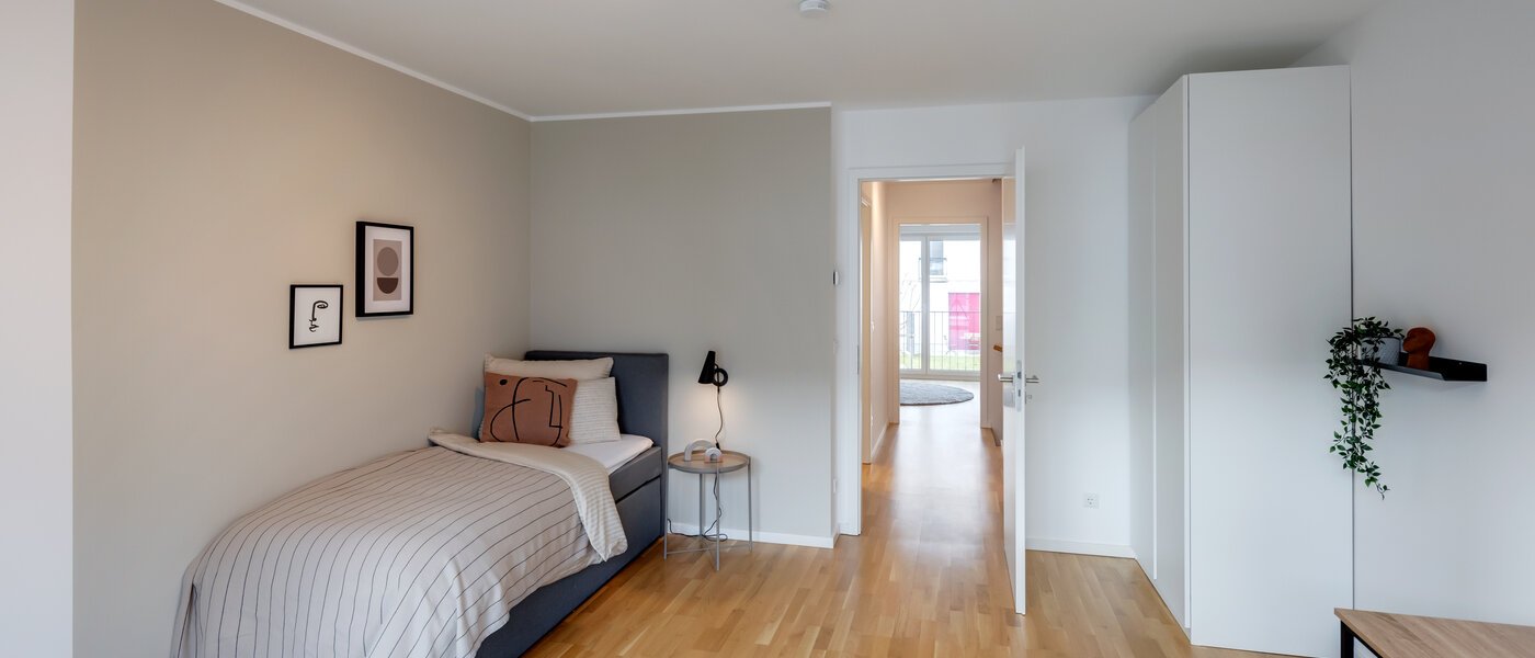 テラスハウス München Schwabing - Domagkpark 01 2.　寝室 12793