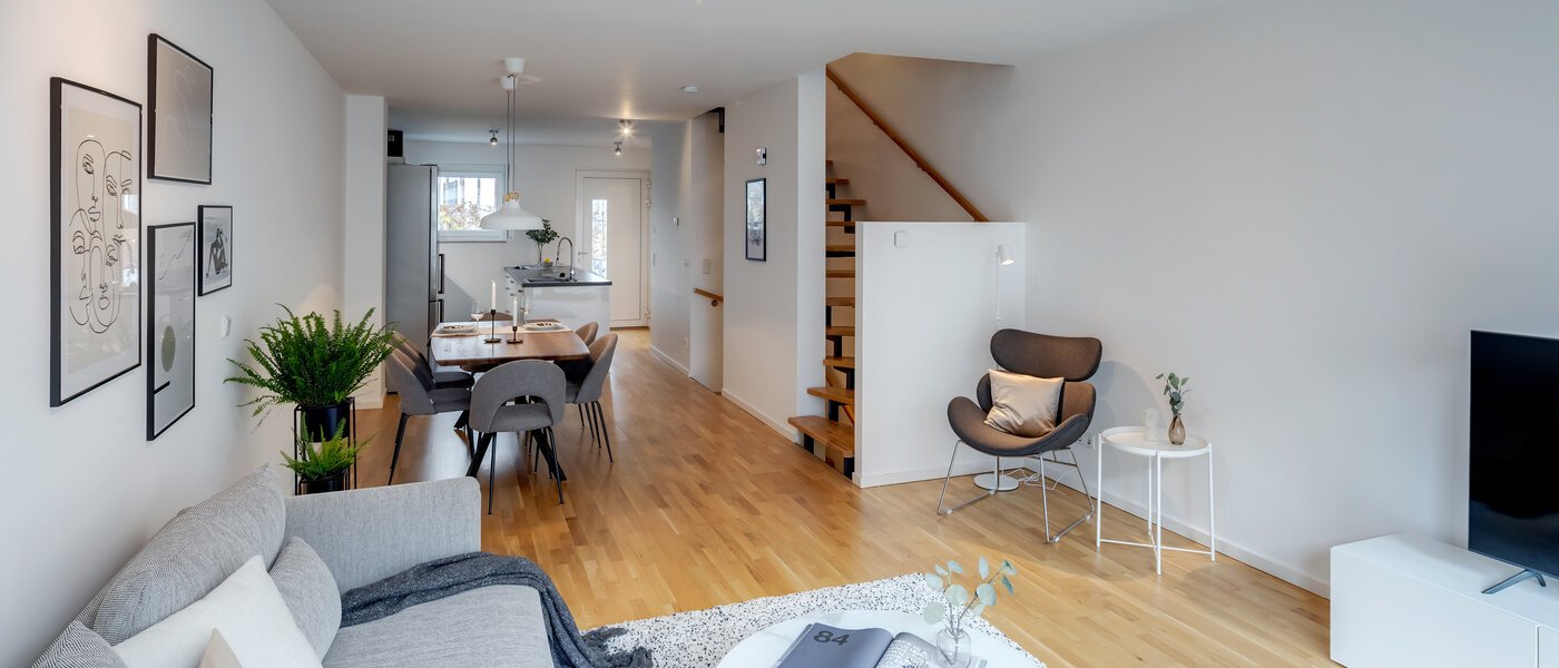 テラスハウス München Schwabing - Domagkpark 01 リビングエリア 12793