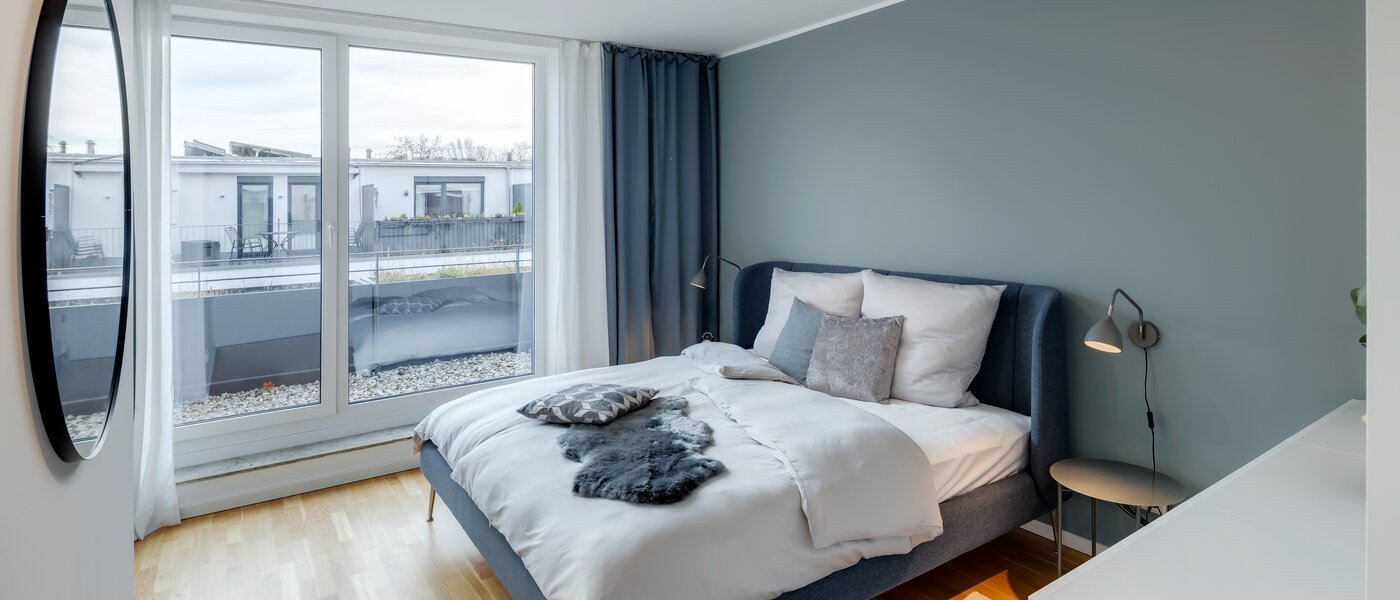 テラスハウス München Schwabing - Domagkpark 01 1. 寝室 12793