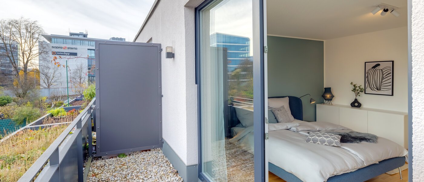 テラスハウス München Schwabing - Domagkpark 01 1ベランダ 12793