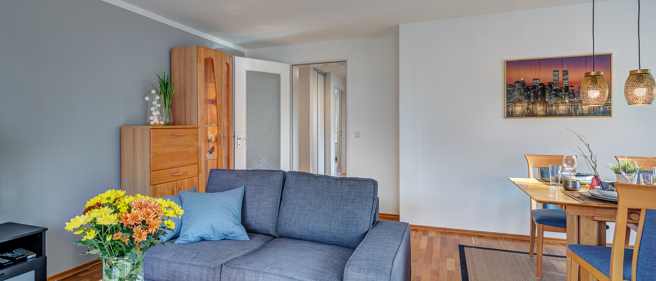 マンション München Moosach 04 リビングエリア 12800