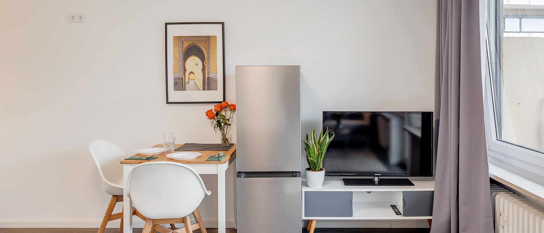 マンション München Neuhausen 04 リビングエリア 12838