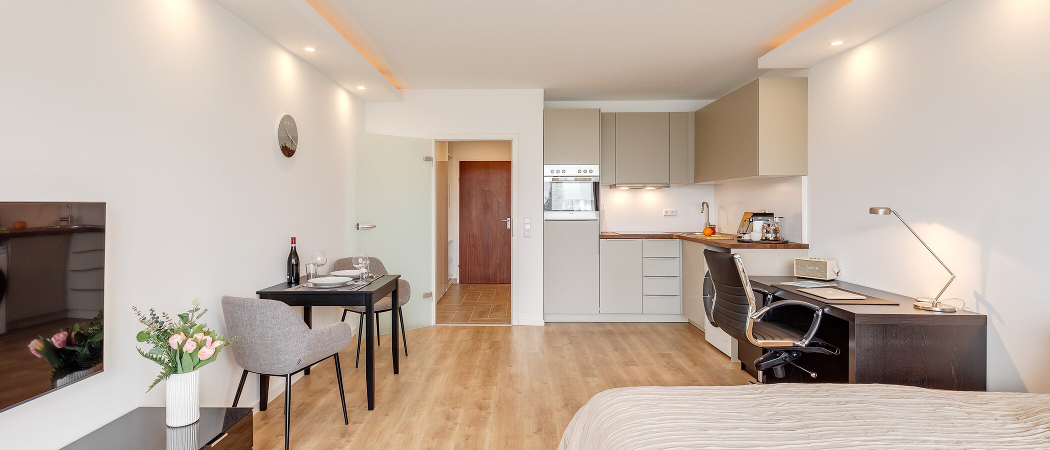 マンション München Olympiazentrum 03 リビングエリア 12868