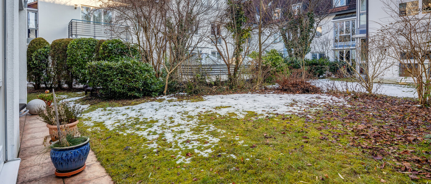 庭付き住宅 München Solln 02 庭 12884